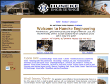 Tablet Screenshot of hunekeeng.com